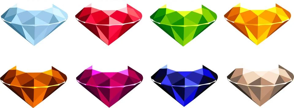 Gems Stock Illustration