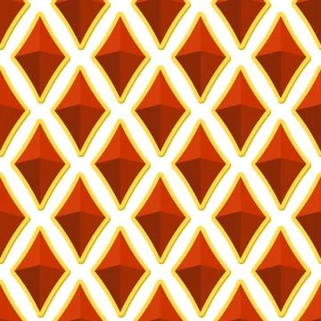 Gems seamless pattern. Vector illustration for jewellers Stockillustratie