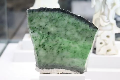 Gemstone and jadeite Stock Photos