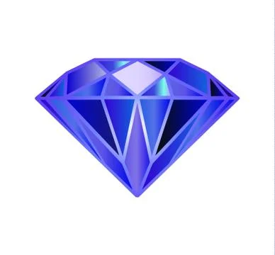 Gemstone, diamond Stock Illustration