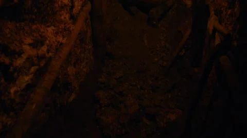 Gemstone hunter digging Stock Footage 52479913