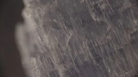 Gemstone Kyanite Under Microscope 4K Super Magnification Stock Footage 237700749