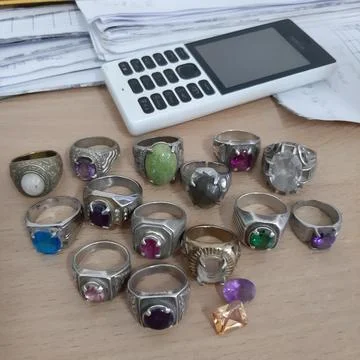 Gemstone for office style Stock Photos