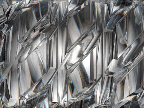 Gemstone or diamond texture closeup and kaleidoscope 写真素材