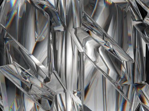 Gemstone or diamond texture closeup and kaleidoscope 스톡 사진