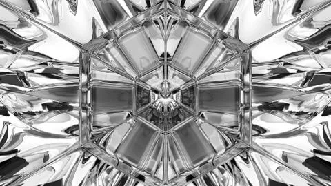 Gemstone or diamond texture closeup and kaleidoscope 写真素材