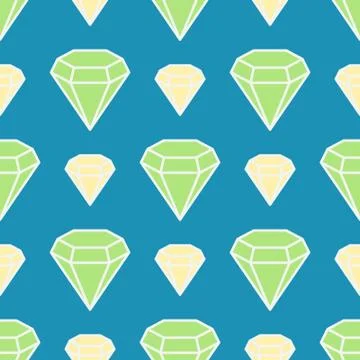 Gemstones are forever Stock Illustration