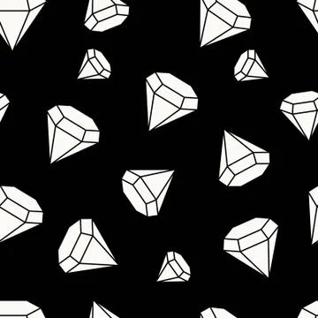 Gemstones are forever Stock Illustration