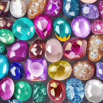 Gemstones Stock Illustration