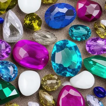 Gemstones Stock Illustration