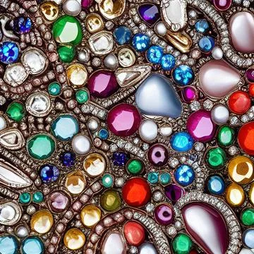 Gemstones Stock Illustration