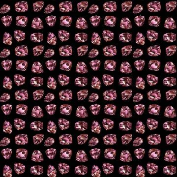 Gemstones large image of a hoard of ruby gemstones on a black background C... Stock Photos