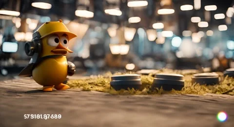 Gen-Cartoon Video stock 258016001