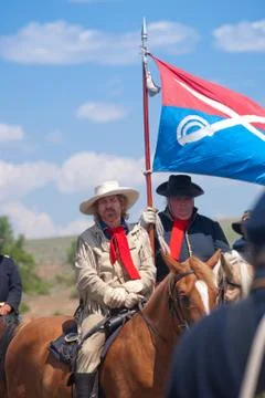 Gen. Goerge Custer Stock Photos