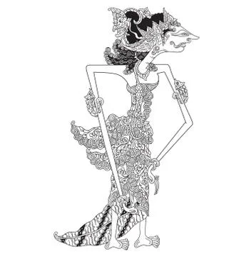 Gendari 스톡 일러스트