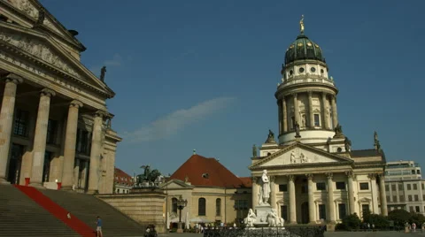 Gendarmenmarkt square Berlin Stock Footage 45318006
