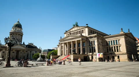 Gendarmenmarkt square Berlin Stock Footage 65036705