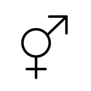 Gender ambiguous icon Design Nice to See Stock Illustration