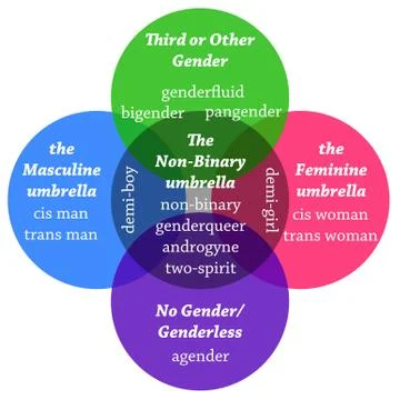 Gender classification Stock Illustration