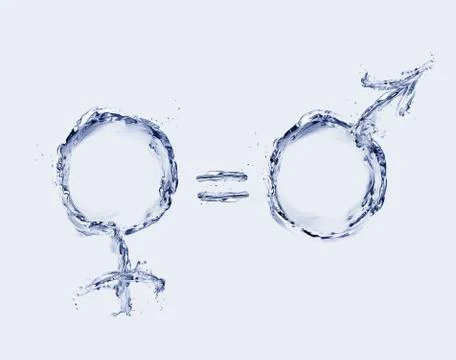 Gender Equality Stock Illustration