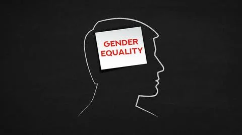 Gender equality Stock Illustration