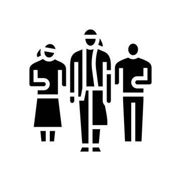 Gender expression glyph icon vector illustration 库存插图