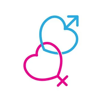 Gender icon Stock Illustration