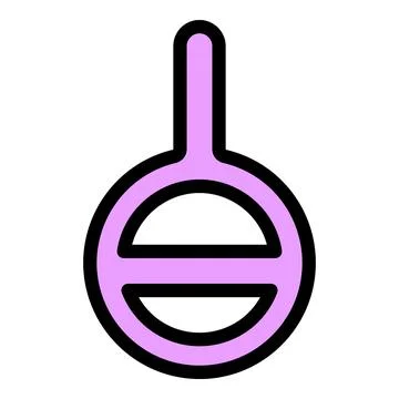 Gender identity agender icon vector flat Stock Illustration