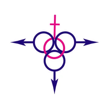 Gender logo Stock Illustration