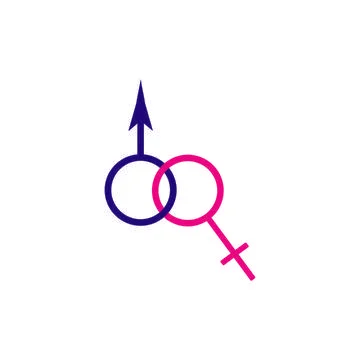 Gender logo Stock Illustration