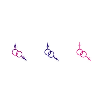 Gender logo Stock Illustration