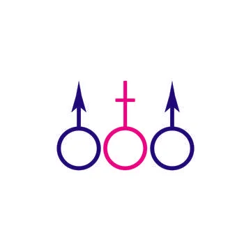 Gender logo Stock Illustration