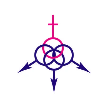 Gender logo Stock Illustration