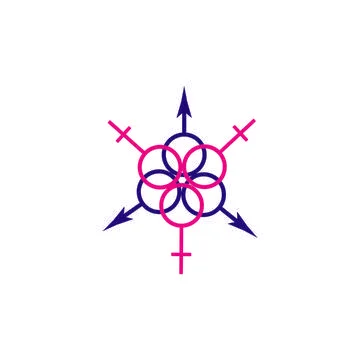 Gender logo Stock Illustration