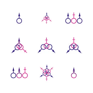 Gender logo Stock Illustration