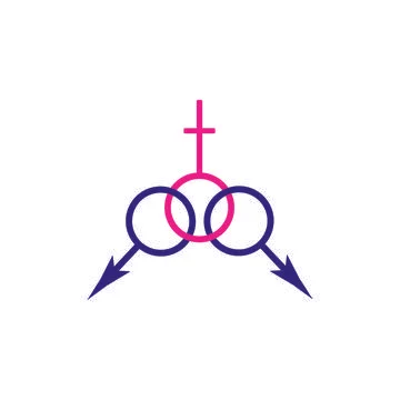 Gender logo Stock Illustration