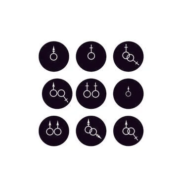 Gender logo Stock Illustration