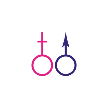 Gender logo Stock Illustration
