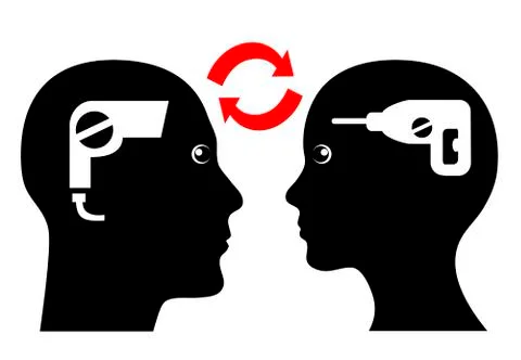 Gender Mainstreaming Illustrazione stock