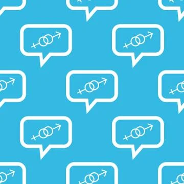 Gender message pattern イラスト素材