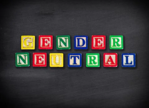 Gender neutral concept Stock Photos