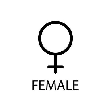 Gender symbol icon vector Stock Illustration