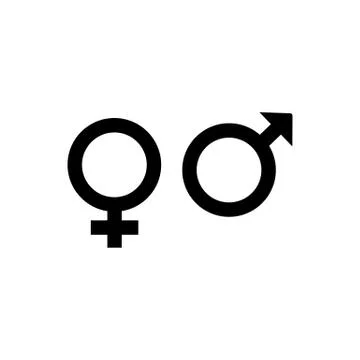 Gender symbol. Stock Illustration
