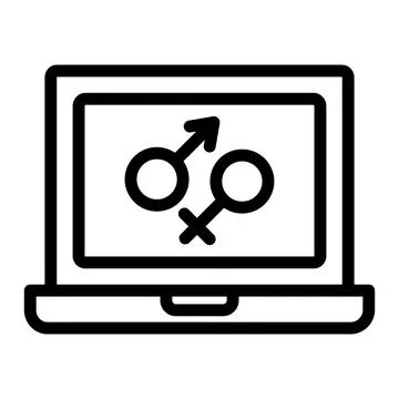 Gender Vector Icon Design Illustration Stock Illustration