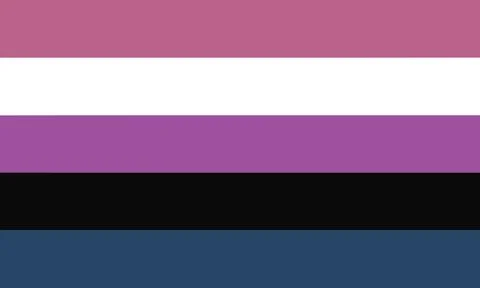 Genderfluid flag Stock Illustration