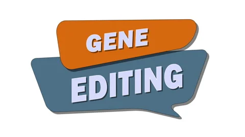 Gene editing is a biotechnology technique used to modify DNA sequences Stock-Footage 305195583