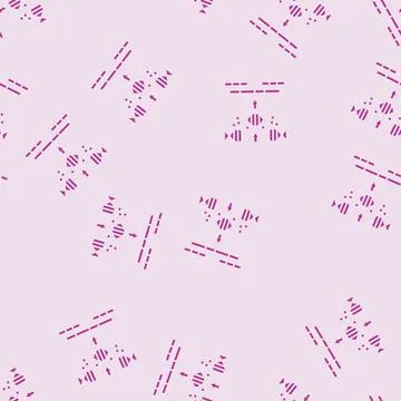 Gene splicing cryptogenetics glyph seamless pattern 스톡 일러스트