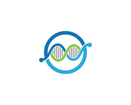 Gene symbol vector icon Stock Illustration