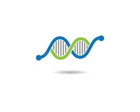 Gene symbol vector icon Stock Illustration