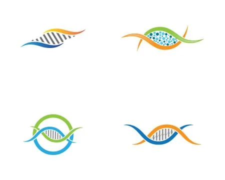 Gene symbol vector icon Stock Illustration